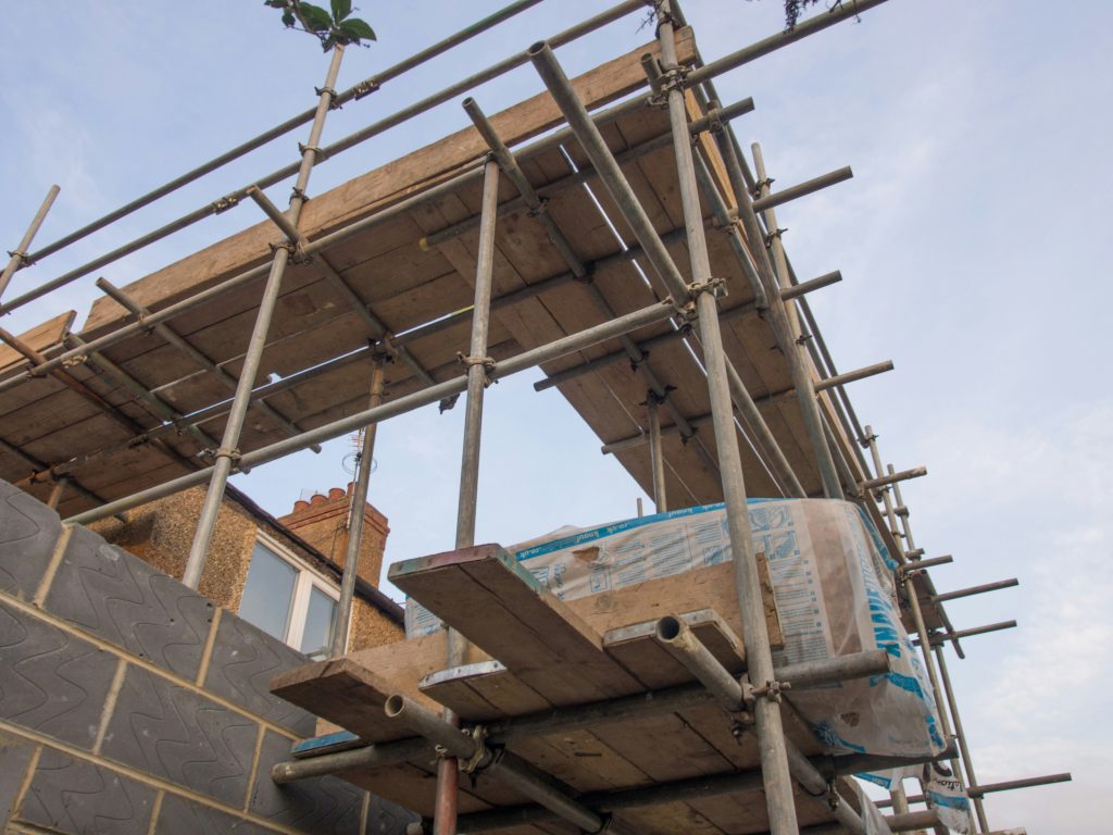 overglazed extension construction